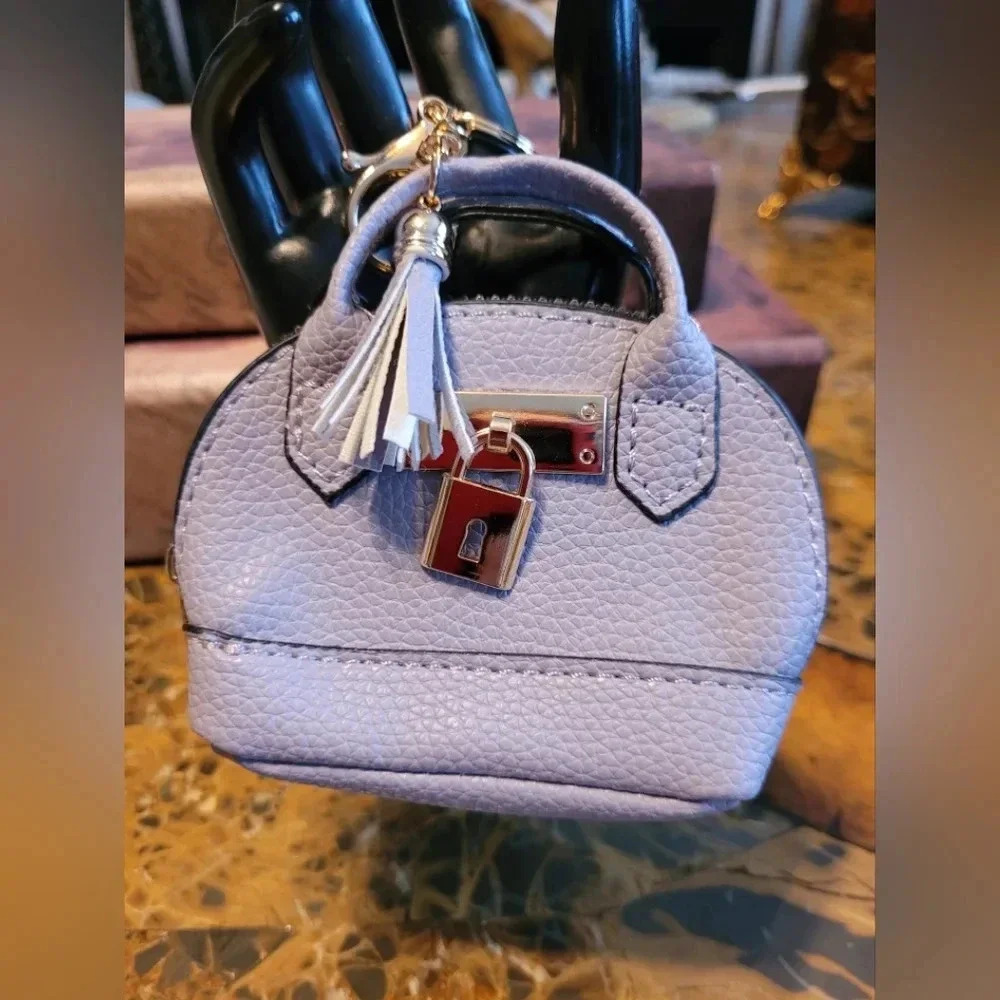 Elegant Light Blue Mini Handbag iPad case - Picture 2 of 9